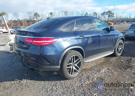 2019 Mercedes-Benz Amg Gle 43 Coupe 4Matic z USA, uszkodzony, nr VIN 4JGED6EB5KA135667